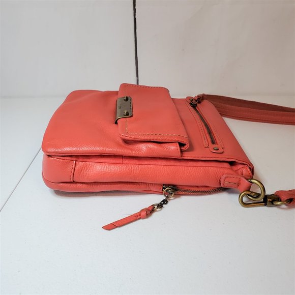 The Sak Pebbled Leather Organizer Crossbody Bag - Picture 11 of 15